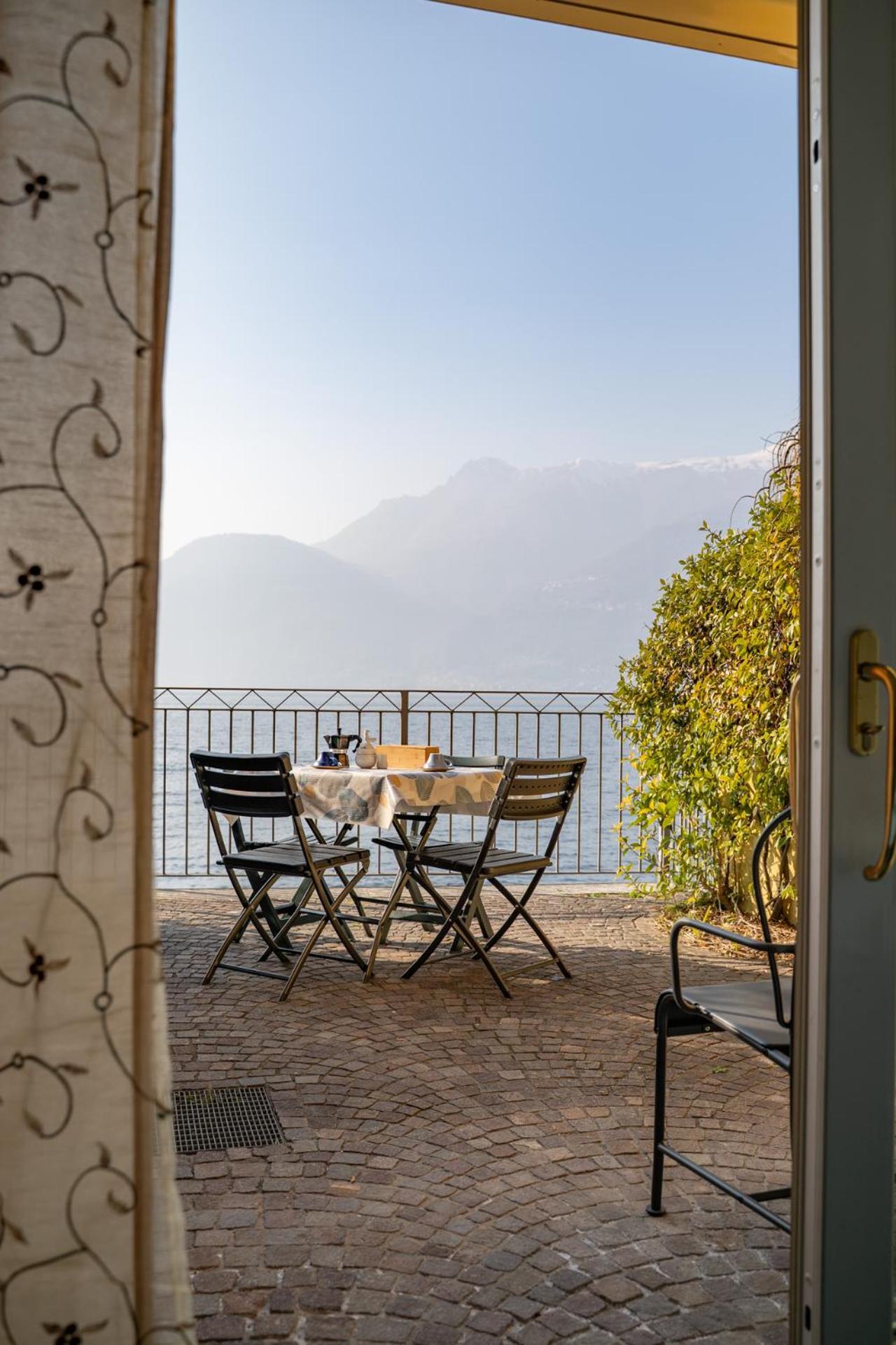 Il Glicine Sul Lago - Wisteria On The Lake Bellano Exterior photo